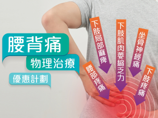 腰背痛物理治療優惠計劃