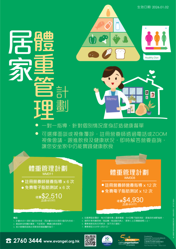 居家體重管理計劃